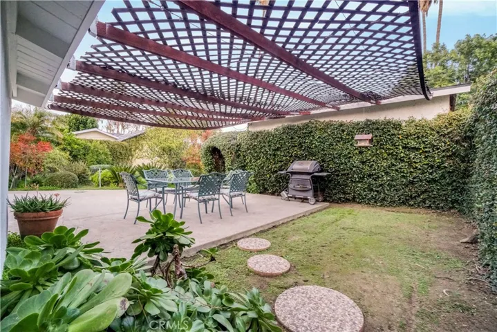 Backyard Area behind the Garage.