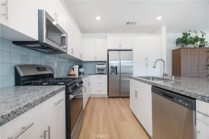 Stainless steel appliances