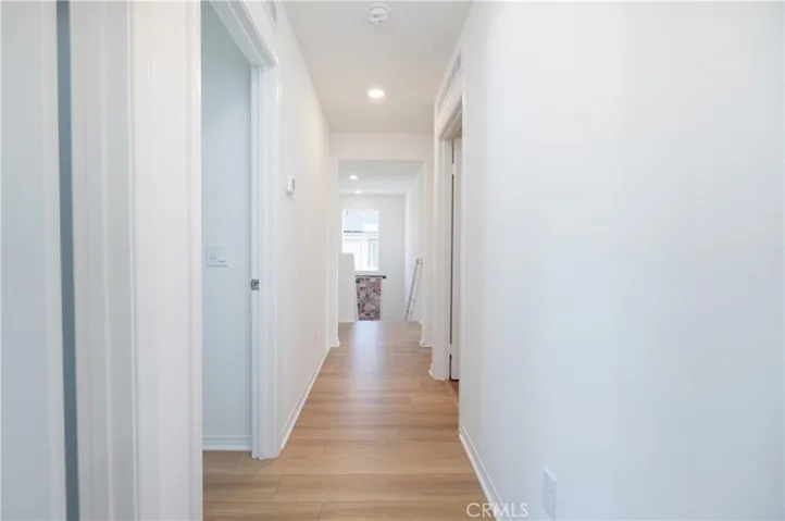 Upstairs hallway detail