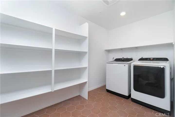 Huge laundry room with tons of storage