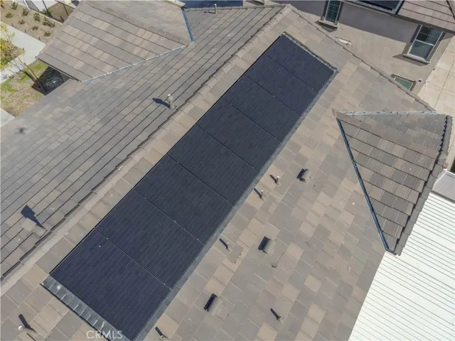 Solar panels are leased