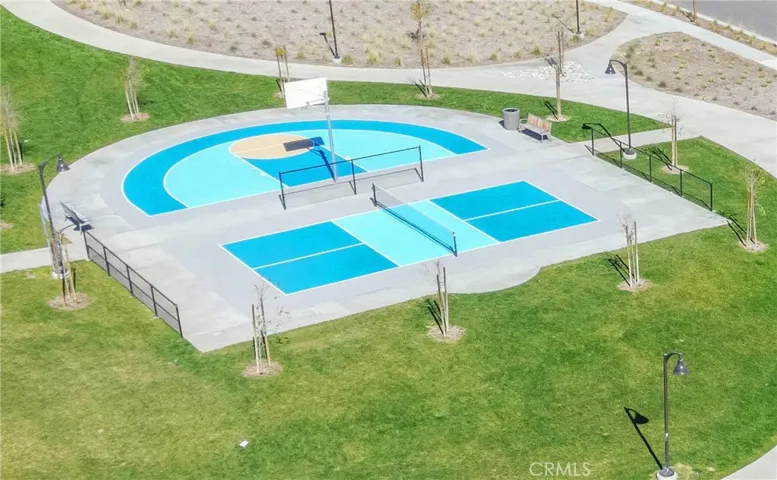 Sports court area