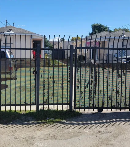Parking Gate in Back