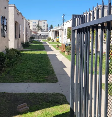 Left Front side of property