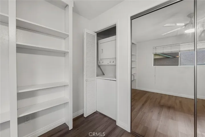 Laundry in Closet