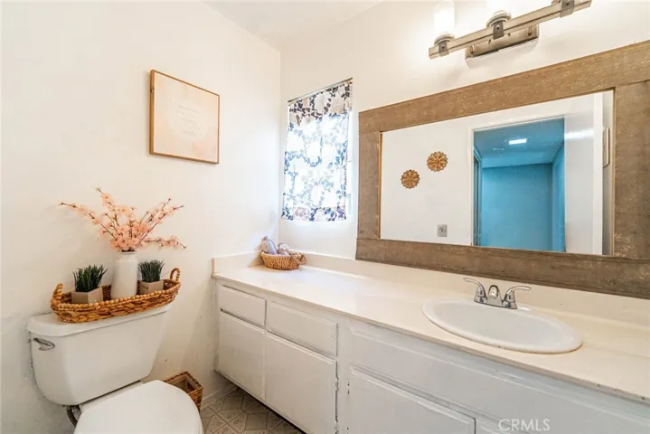 Downstairs guest bathroom.