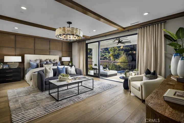 Primary Bedroom: Sunstone - Hidden Oaks Collection -                                             
Photo of Model home.  Not actual home for sale.  Home is still under construction.