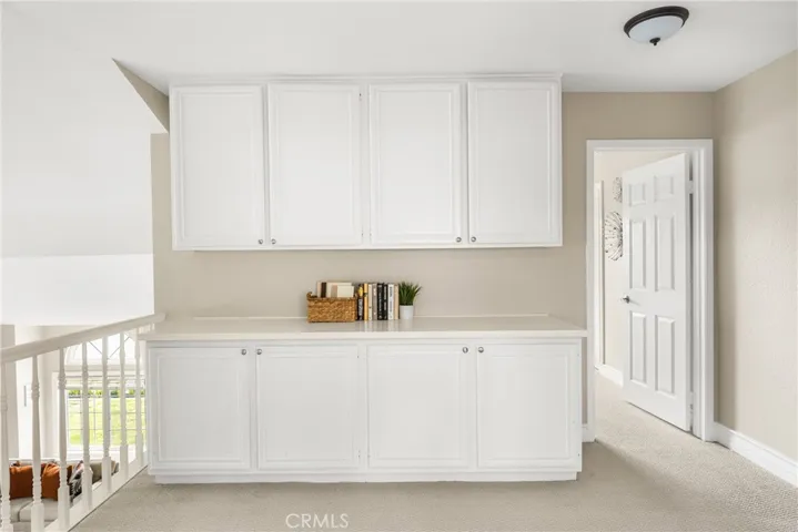 Lots of storage space.  Linen closet.