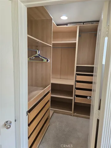CLOSET INCLUDES BUILT-IN ORGANIZERS