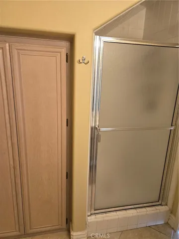 HUGE STORAGE CABINET IN DOWNSTAIRS 3/4 BATH