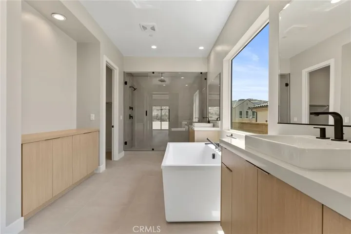 Primary Bathroom: Oakdale - Ridge Collection at Bella Vista- Photo of an Oakdale type.  Not actual home for sale.  Home is still under construction.
