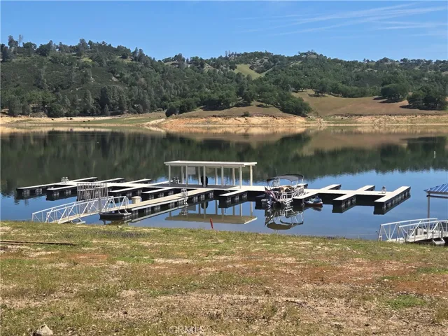 A boat slip in the Dragon Dock is included