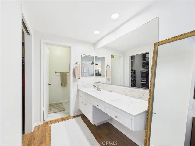 Primary bathroom with shower