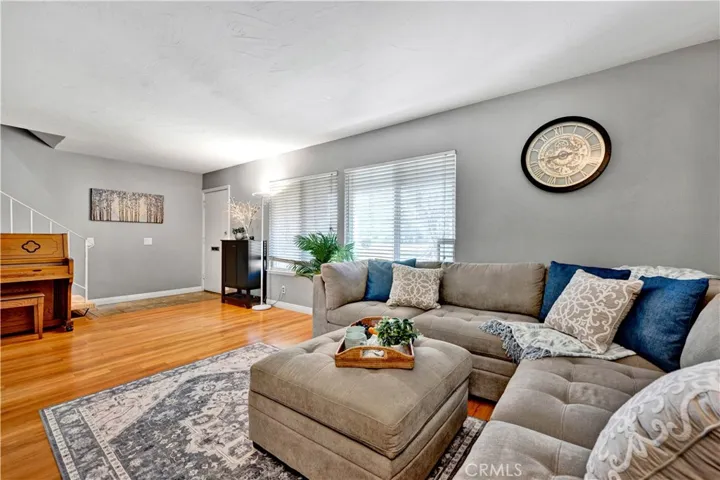 Large windows for natural sunlight