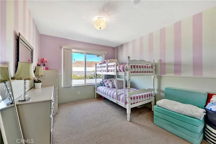One of Two additional spacious bedrooms