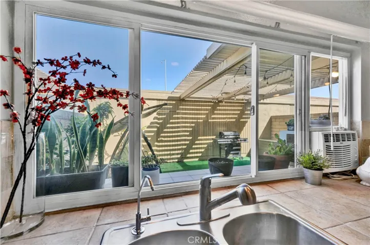 Kitchen view to