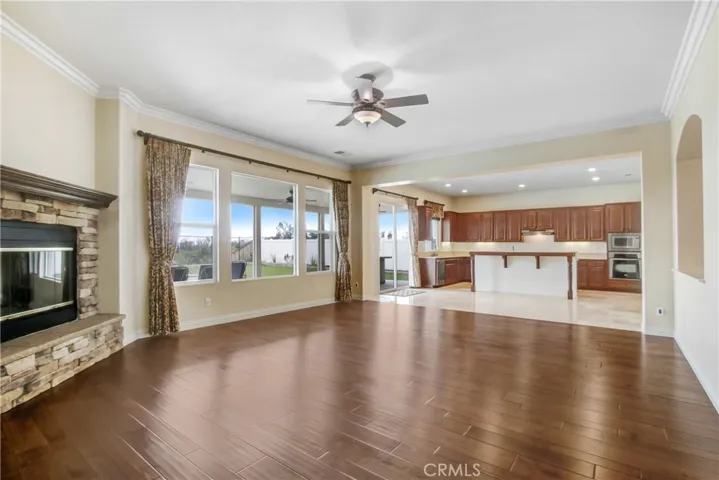 Family Room looking towards Kitchen