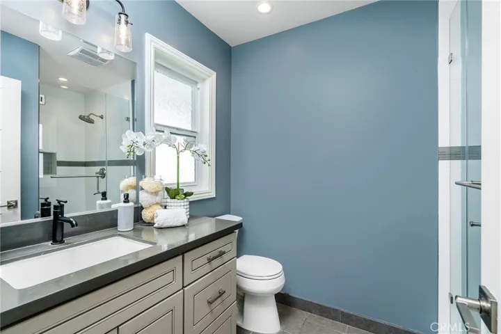 Primary bathroom.