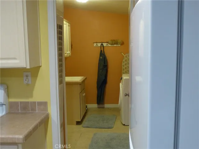 Kitchen into utility room