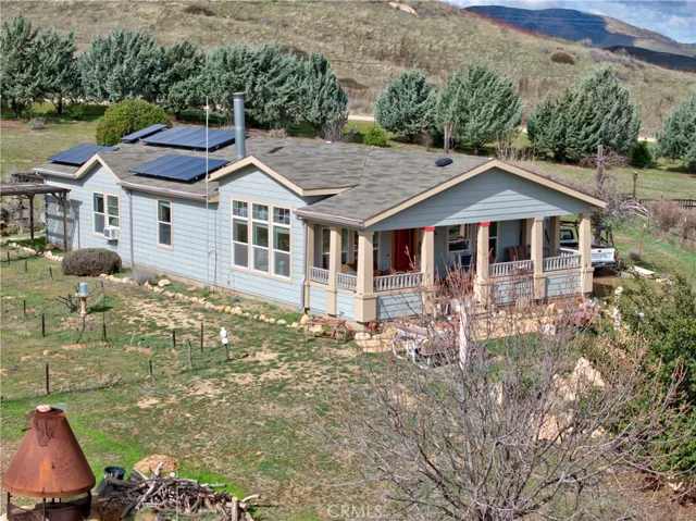 Leased solar panels on the home are paid in full