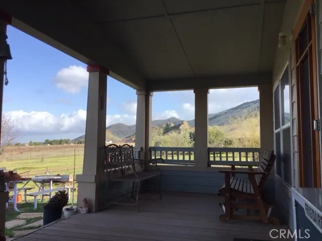 View from the front porch