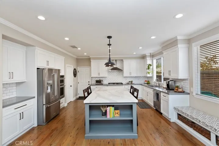 Tastefully Designed Farmhouse-Inspired Kitchen