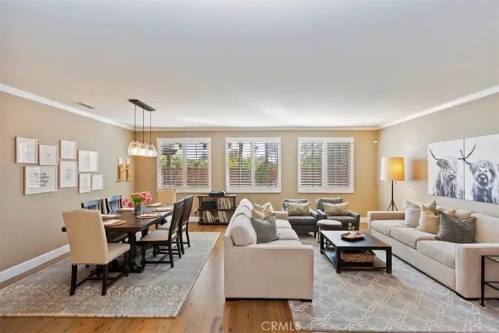 Open Concept Living Room and Dinning Room Combo