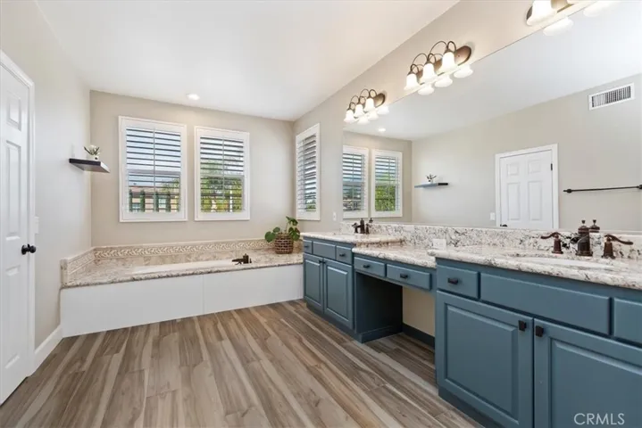 Soaking tub in Primary Bathroom