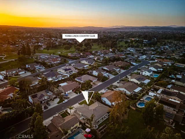 Drone view of community
