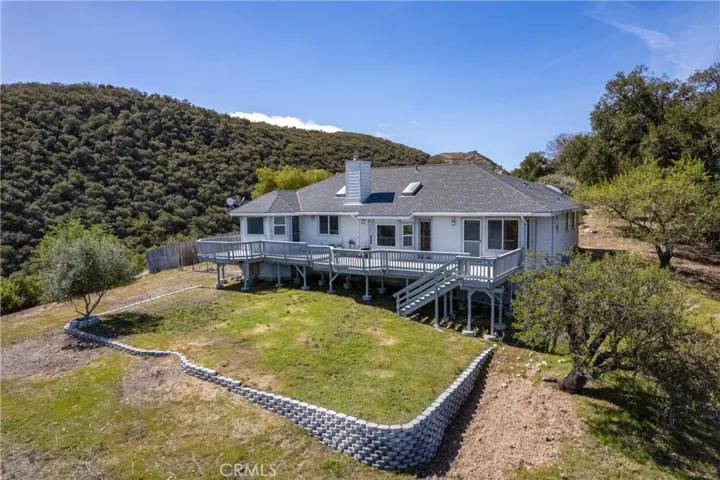 Back of property