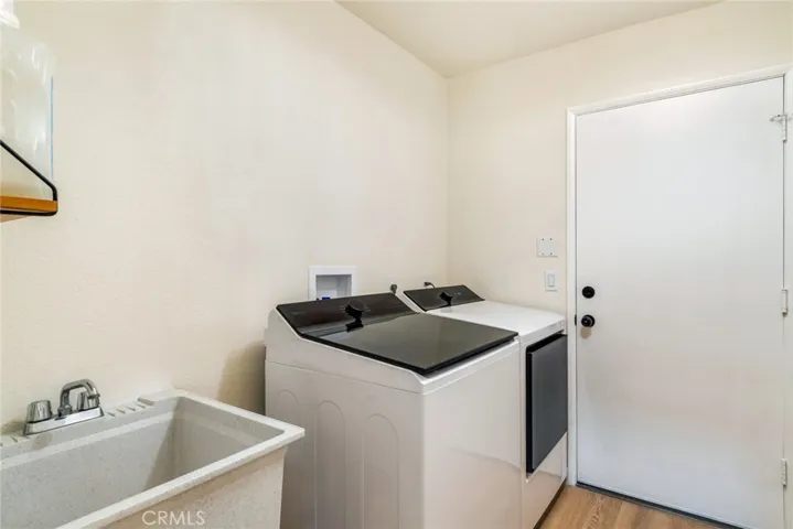 indoor laundry