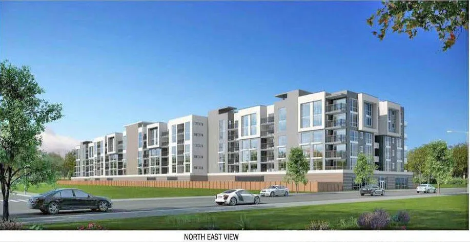 Architect's rendering of the South East view