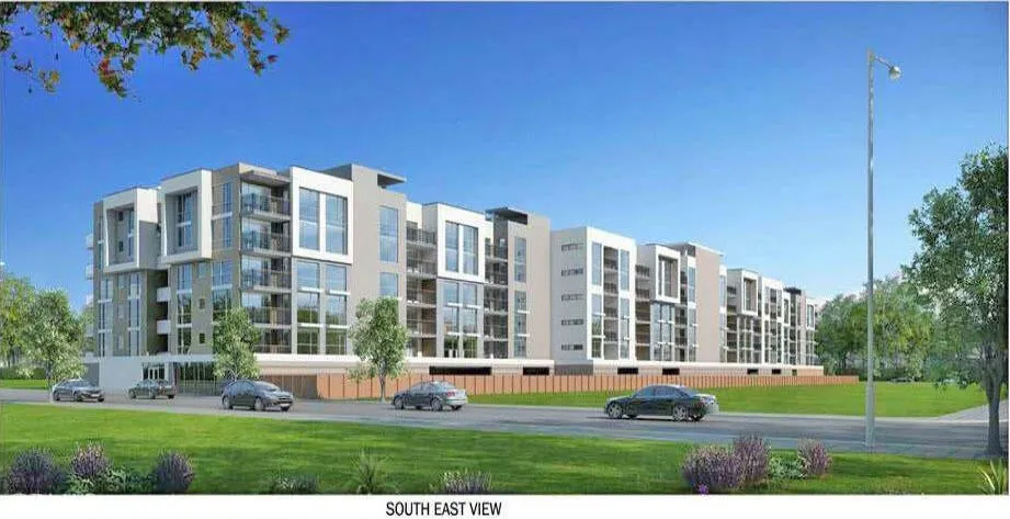 Architect's rendering of Northeast view