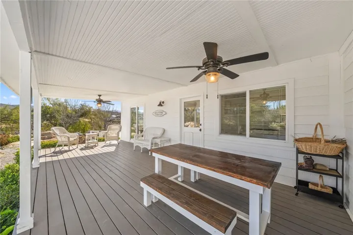 Eating Area On Deck