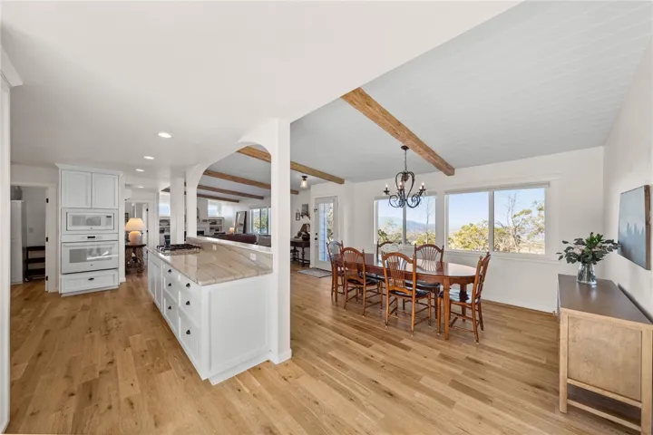 The Main Residence Boasts A Formal Kitchen, Living, And Dining Area