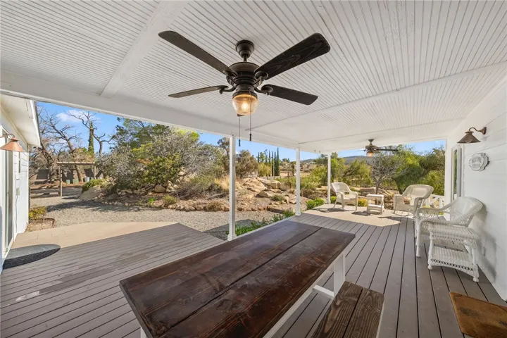 Ceilin Fan Above Deck