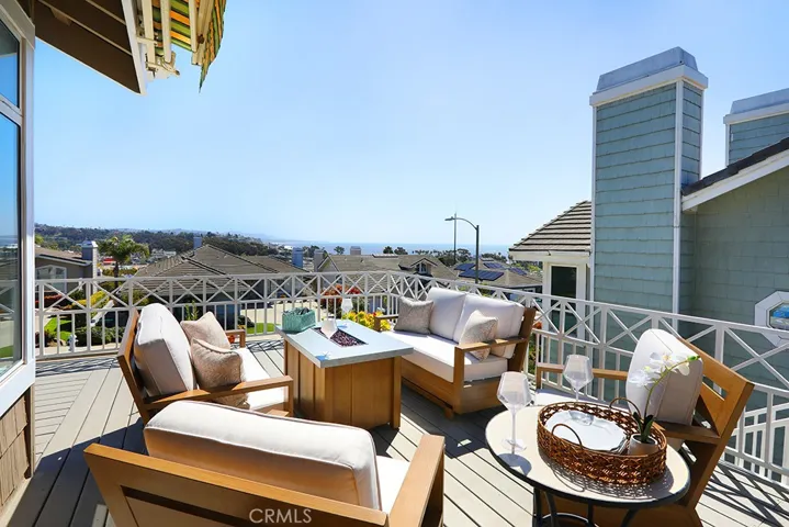 Deck with ocean view
