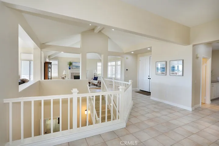 Entry facing front door and living room