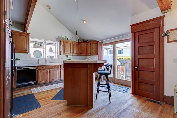 Notice the original door and moldings to keep that vintage look!
