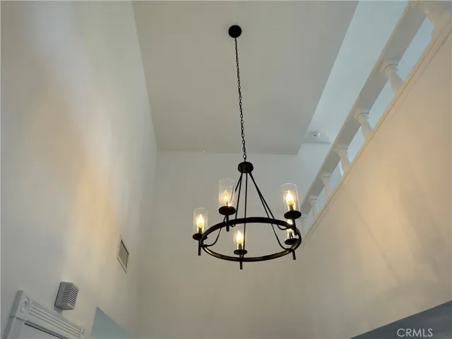 Chandelier in Hallway