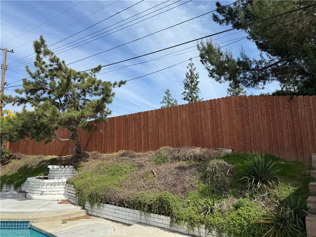 Brand New Wood Fence