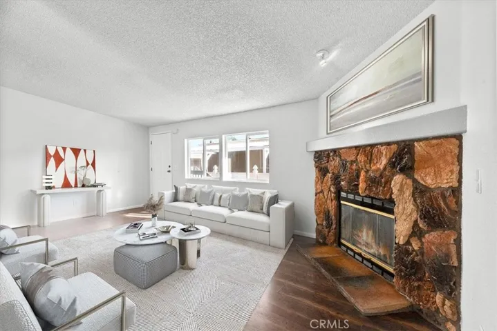 Living room. staged