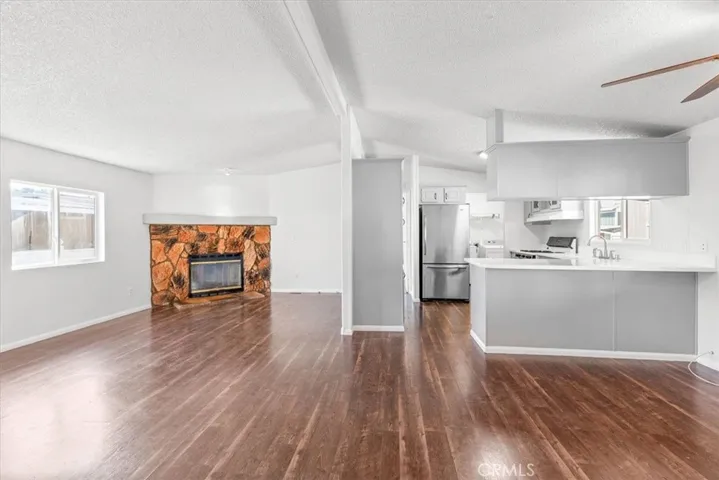 Living room, dinning, kitchen area