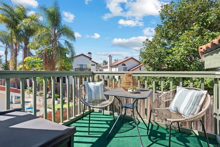 Balcony off Primary Bedroom