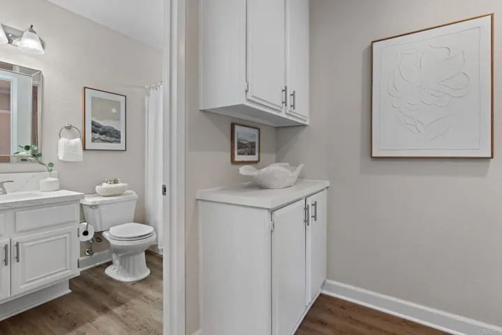 Linen Closet and Hall Full Bathroom Upstairs