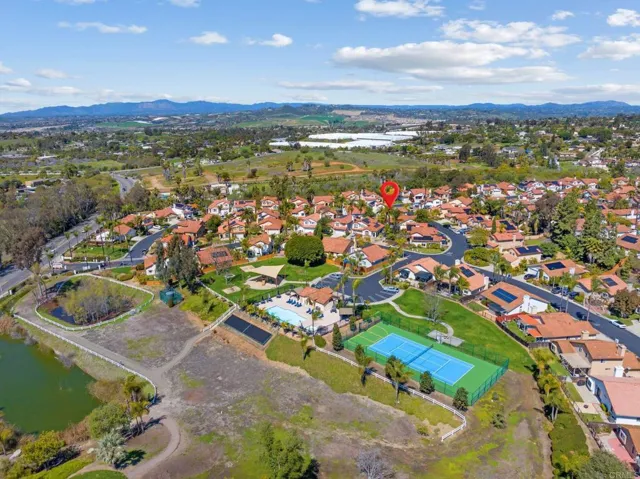 Community with Lake