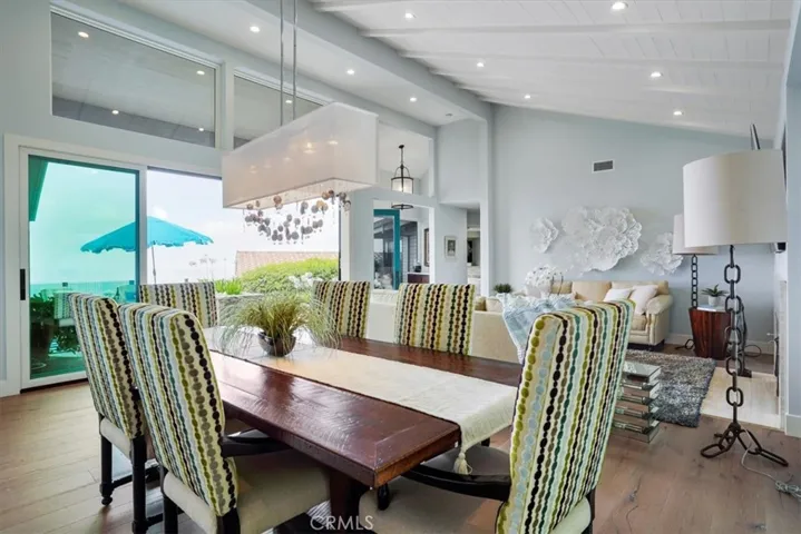 Formal Dining Open to Living Room