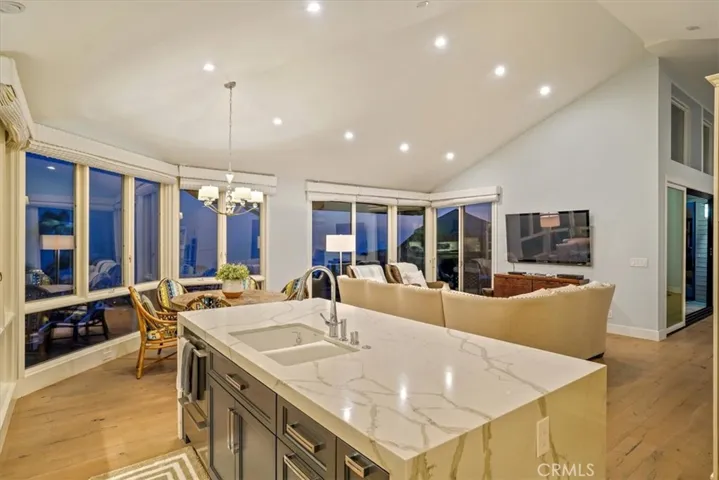Kitchen Open to Family Room