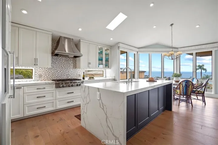 Kitchen with Ocean Views