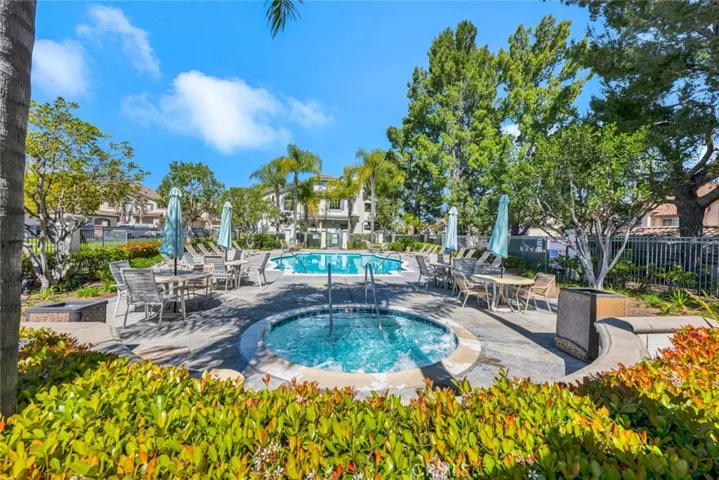 One of five community spas